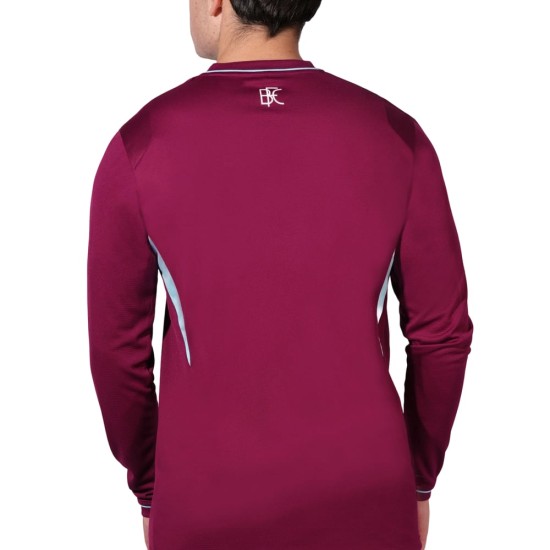 Camiseta de local de manga larga Burnley 2026/27 para hombre