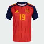 Camiseta Oficial Local España 2026 Niño LAMINE YAMAL #19