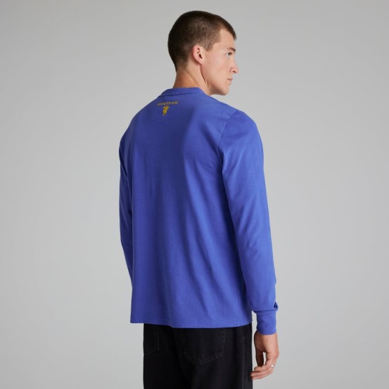 Niños Manchester United 1968 Retro Final Europea Manga Larga Camiseta