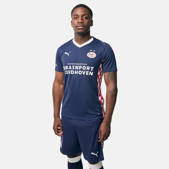 Hombre PSV 2025/26 Camiseta Visitante Champion #27 Hombre PSV 2025/26 Camiseta Visitante Champion #27