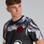 Mujer Manchester United 2025/26 Tercera Camiseta Pre Match - Negra