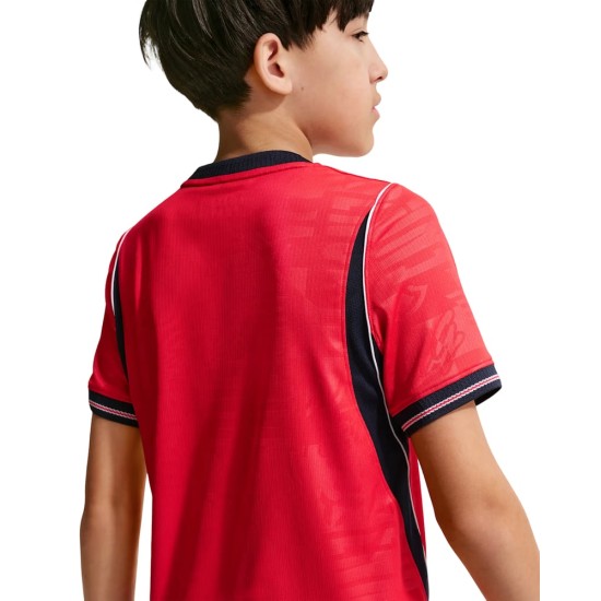 Camiseta Mundial 2026 Visitante Inglaterra Niño