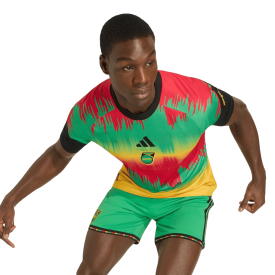 Camiseta de calentamiento local Mundial 2026 de Jamaica para niños Camiseta de calentamiento local Mundial 2026 de Jamaica para niños
