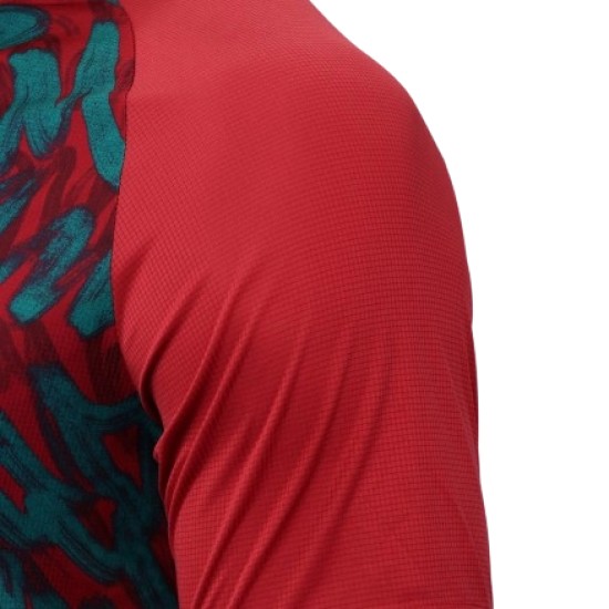 Remera pre partido tercera Portugal 2026 rojo niño Remera pre partido tercera Portugal 2026 rojo niño