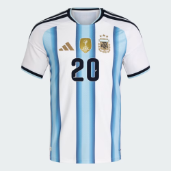 Camiseta Oficial Local Argentina 2026 Hombre MAC ALLISTER #20