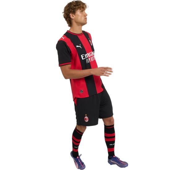 Pantalones cortos de local Milan 2026/27 para niños - Negro Pantalones cortos de local Milan 2026/27 para niños - Negro
