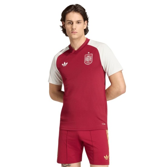 Camiseta Prepartido Visitante Mundial España 2026 Niño Camiseta Prepartido Visitante Mundial España 2026 Niño
