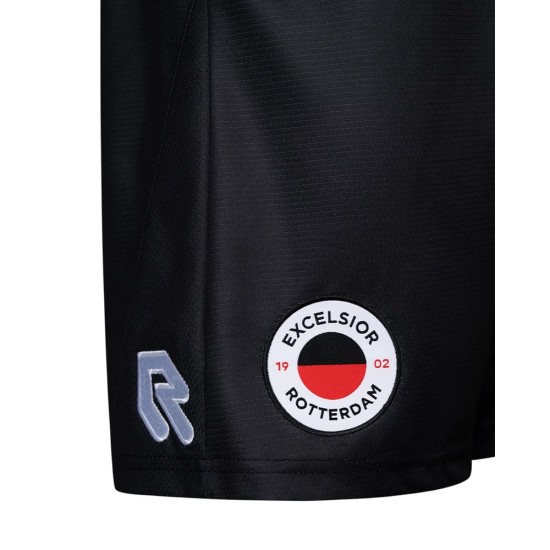Pantalones Cortos de Local Excelsior Rotterdam 2026/27 - Negros para Niño