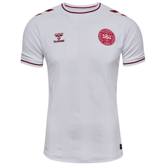 Camiseta visitante Dinamarca 2025 equipo femenino Niño
