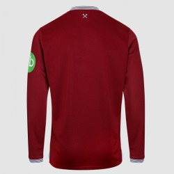 Camiseta de Local de Manga Larga West Ham United Niño 2025/26