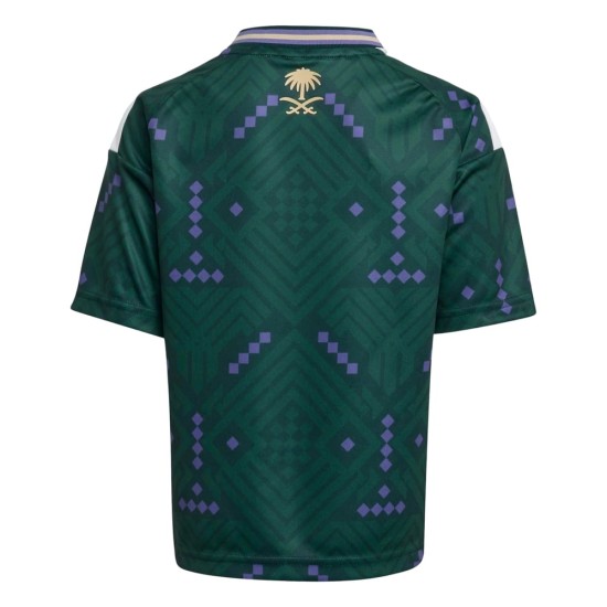 Conjunto local infantil Arabia Saudita 2026 Copa del Mundo Conjunto local infantil Arabia Saudita 2026 Copa del Mundo