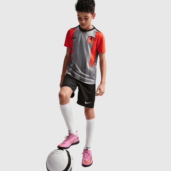 Niño Chelsea 2025/26 Tercera Camiseta Pre-Partido Gris