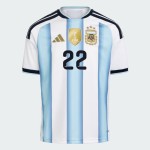 Camiseta Oficial Local Argentina 2026 Hombre L. MARTÍNEZ #22
