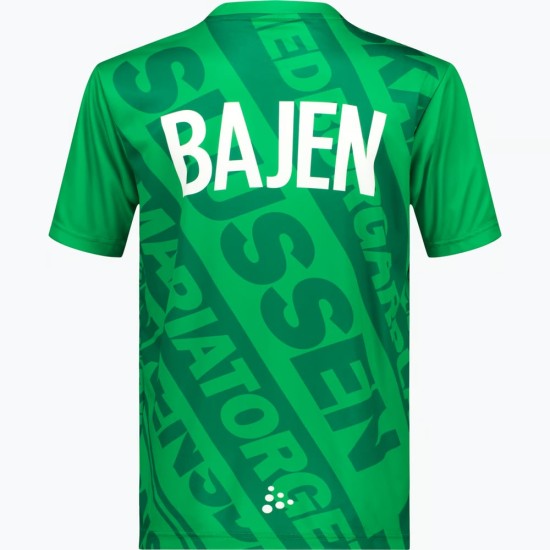 Camiseta tercera calentamiento para mujeres Hammarby IF 2025