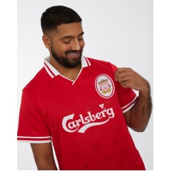 Camiseta Retro de Casa Liverpool Infantil 1996/98