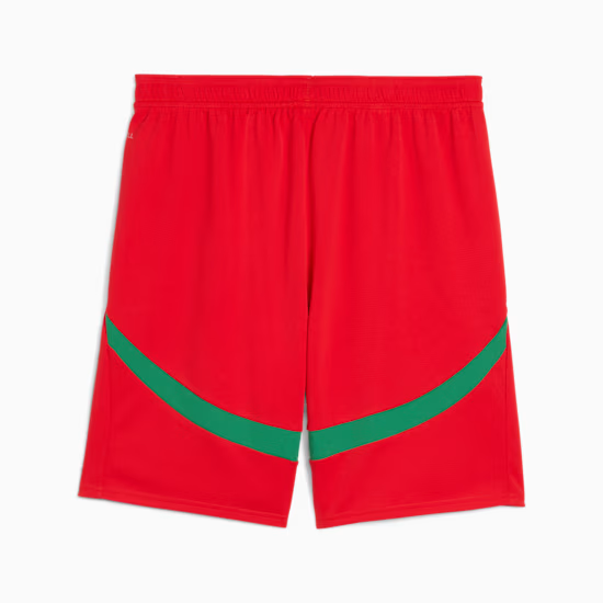 Terceros pantalones cortos Marruecos 2025 mujer - rojo