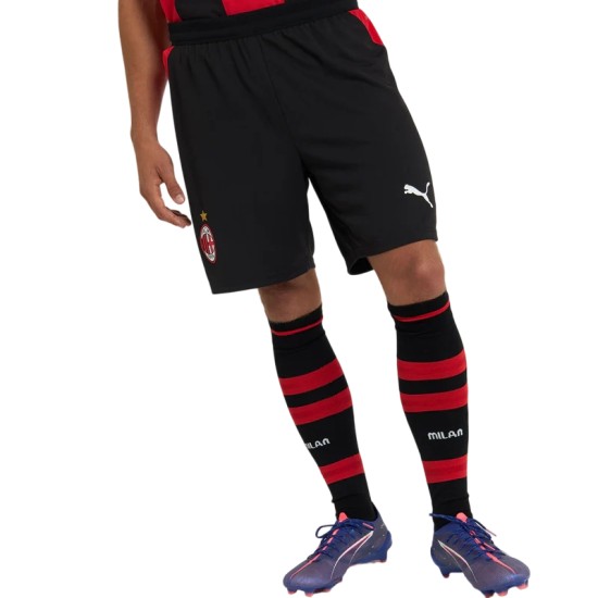 Pantalones cortos de local Milan 2026/27 para niños - Negro Pantalones cortos de local Milan 2026/27 para niños - Negro