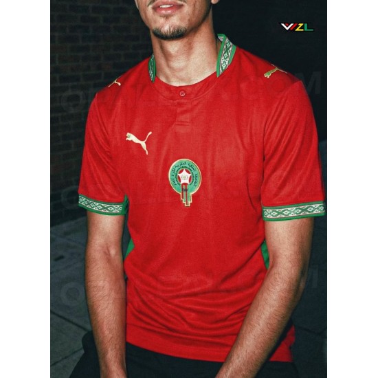 Niño Camiseta Local de la Copa del Mundo 2026 Marruecos