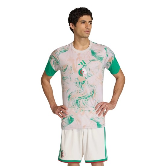 Camiseta pre partido visitante Argelia 2026 Copa del Mundo hombre Camiseta pre partido visitante Argelia 2026 Copa del Mundo hombre