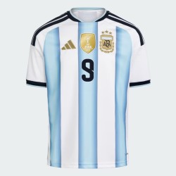 Camiseta Oficial Local Argentina 2026 Hombre J. ALVAREZ #9
