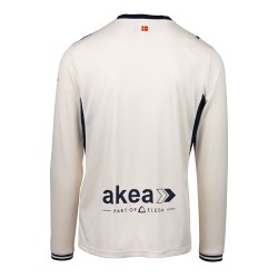 Camiseta de manga larga de visitante Malmö FF 2026 - Blanca para niños
