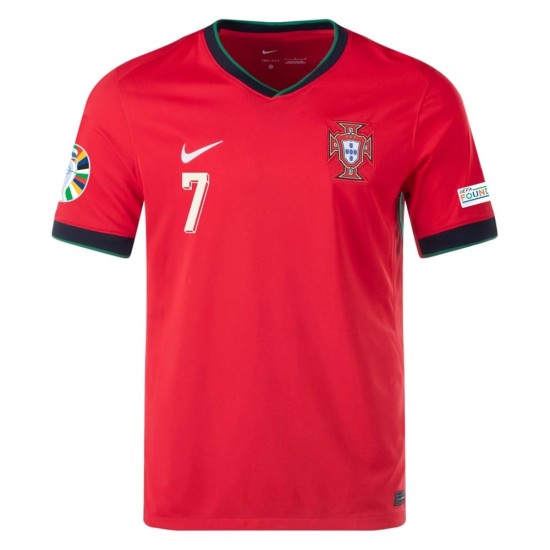 Cristiano Ronaldo #7 Portugal Camiseta de Local EURO 2024