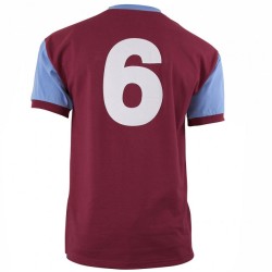 Camiseta Retro Bobby Moore Primera Mujer West Ham United 1958 #6