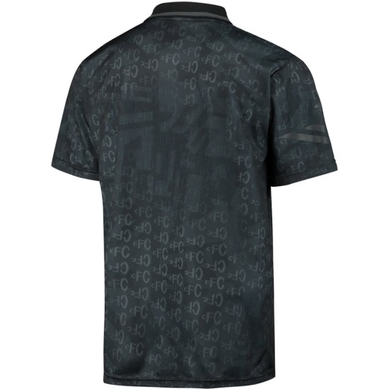 Camiseta Retro Black Out Chelsea 2023 para Hombre