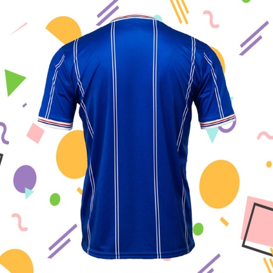 Camiseta Retro Local 1987 de Cardiff City para Hombre