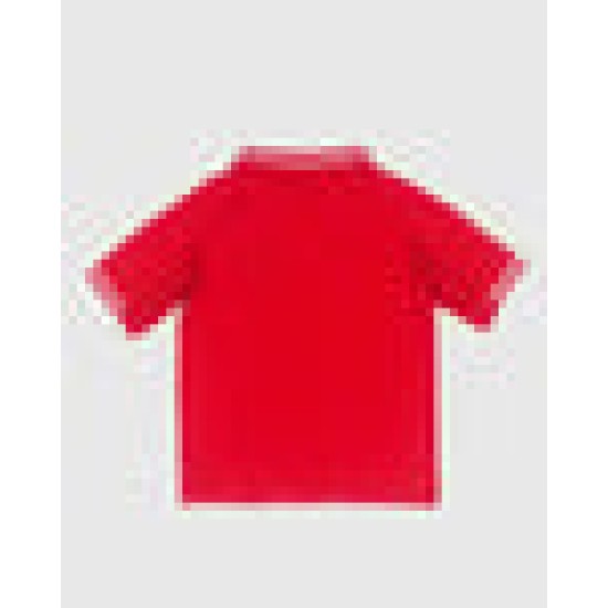 Kit local Nottingham Forest 2025/26 para niño