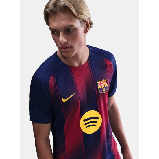 Camiseta Local UCL del FC Barcelona 2025/26 para Niño - LEWANDOWSKI #9