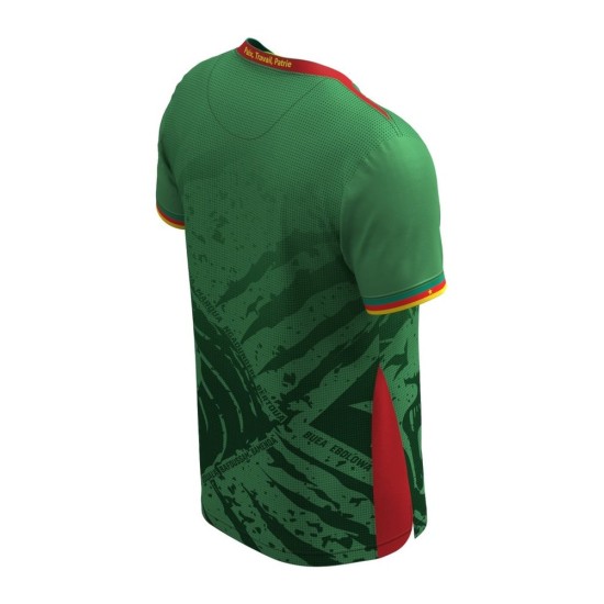 Camiseta de hogar para niño Camerún 2025 Camiseta de hogar para niño Camerún 2025