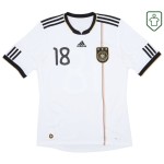 Camiseta retro local Alemania 2010/11 para hombre Kroos #18
