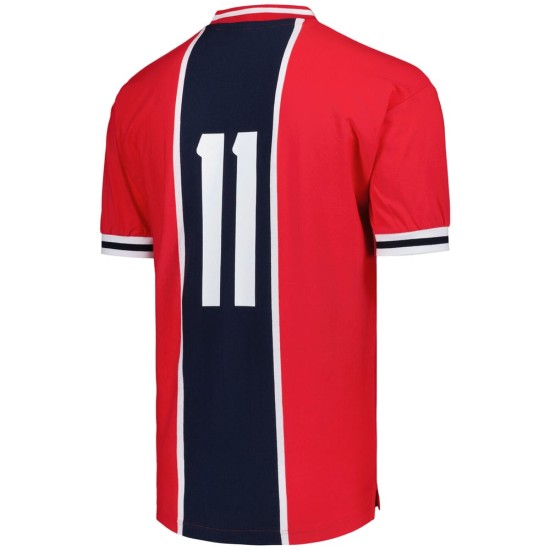 Camiseta Retro visitante del PSG para mujer 1975 #11