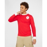 Camiseta retro local manga larga Liverpool 1963/68 de hombre