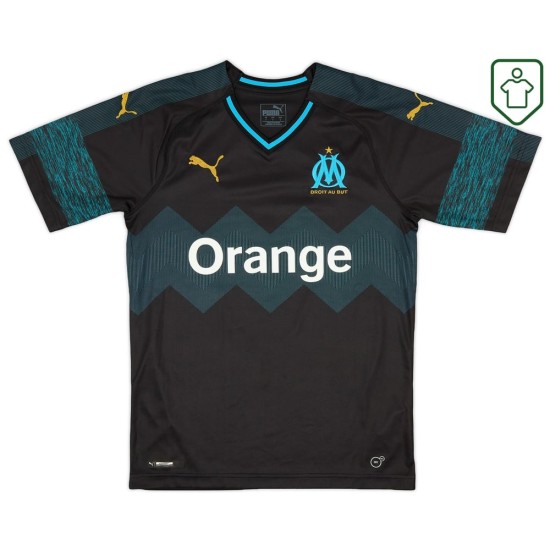 Hombre Camiseta retro visitante OM 2018/19 Balotelli #9 Hombre Camiseta retro visitante OM 2018/19 Balotelli #9