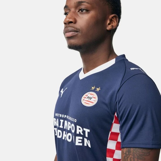 Hombre PSV 2025/26 Camiseta Visitante Champion #27 Hombre PSV 2025/26 Camiseta Visitante Champion #27