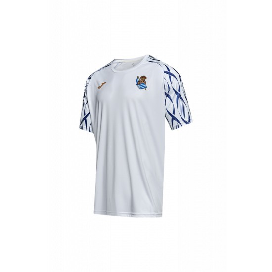 Camiseta de calentamiento local Real Sociedad 2026/27 para niño