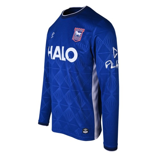 Camiseta de local de manga larga Ipswich Town 2026/27 para niño