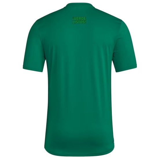 Camiseta Tercera Hook AEROREADY 2025 de Austin FC para Hombre - Negra