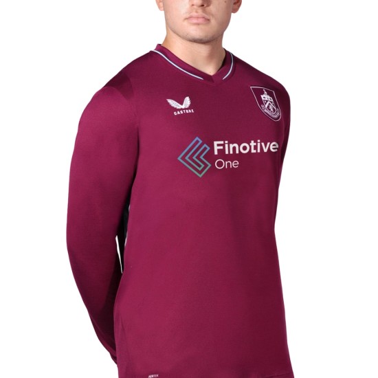 Camiseta de local de manga larga Burnley 2026/27 para hombre