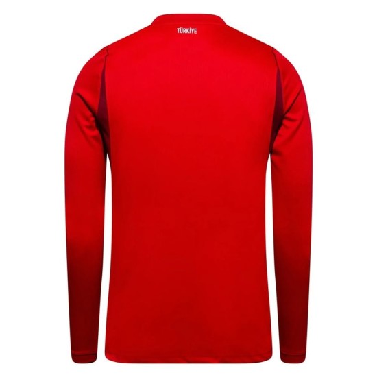 Camiseta Manga Larga Mundial 2026 Local Turquía Mujer