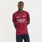 Niño Arsenal 2025/26 Tercera Camiseta Prepartido – Roja