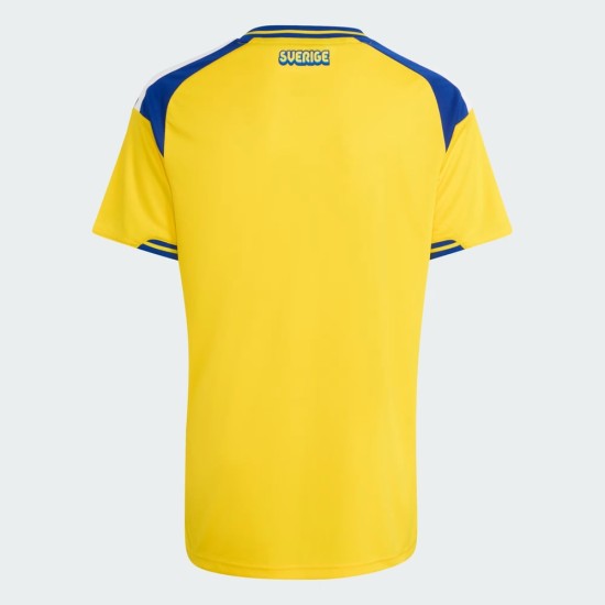 Camiseta local de la Copa del Mundo 2026 de Suecia para niño Camiseta local de la Copa del Mundo 2026 de Suecia para niño