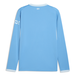 Camiseta Manchester City 2026/27 Home de Manga Larga para Niño