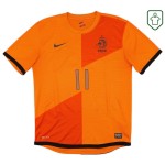 Camiseta retro local Países Bajos 2012/13 para hombre Robben #11