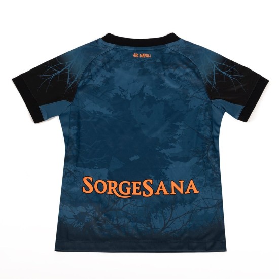 Conjunto de Halloween tercera 2025/26 del Napoli para niño