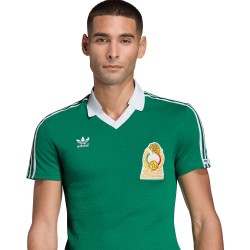Camiseta Retro Local México 1986 para Hombre #9