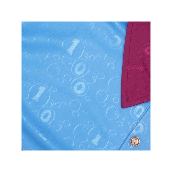 Camiseta retro visitante aniversario hombre West Ham United 1995 azul celeste