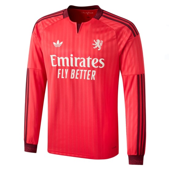 Camiseta Visitante Manga Larga Hombre OL 2026/27 Camiseta Visitante Manga Larga Hombre OL 2026/27